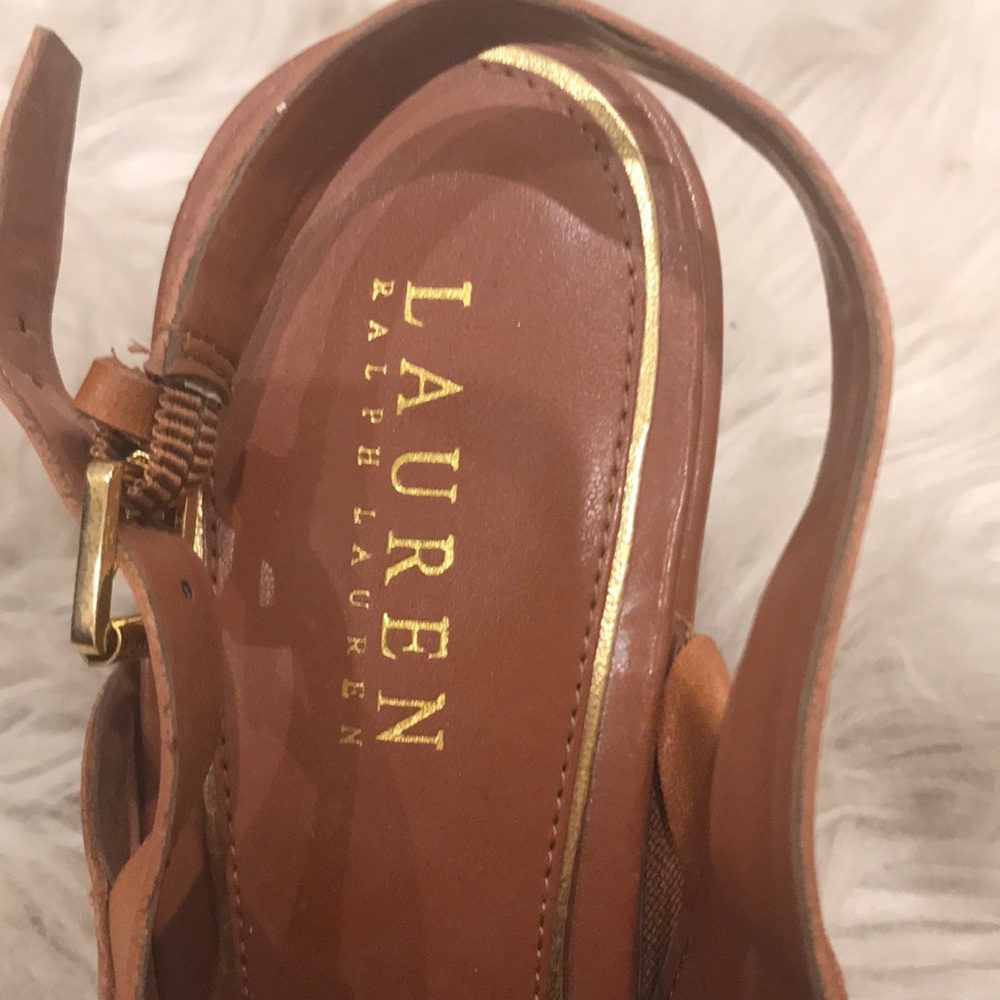 Leather Ralph Lauren Heels - Picture 3 of 4